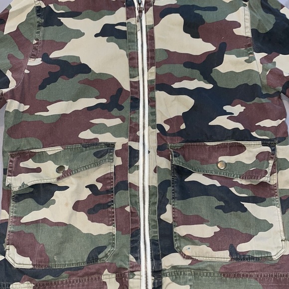 H&M army fatigue jacket - Picture 2 of 4